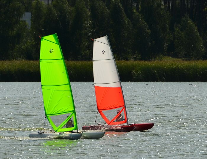 Ducky 13 catamarano a vela gonfiabile